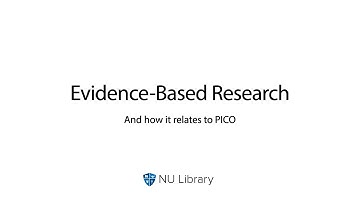 Evidence-Based Research & PICO