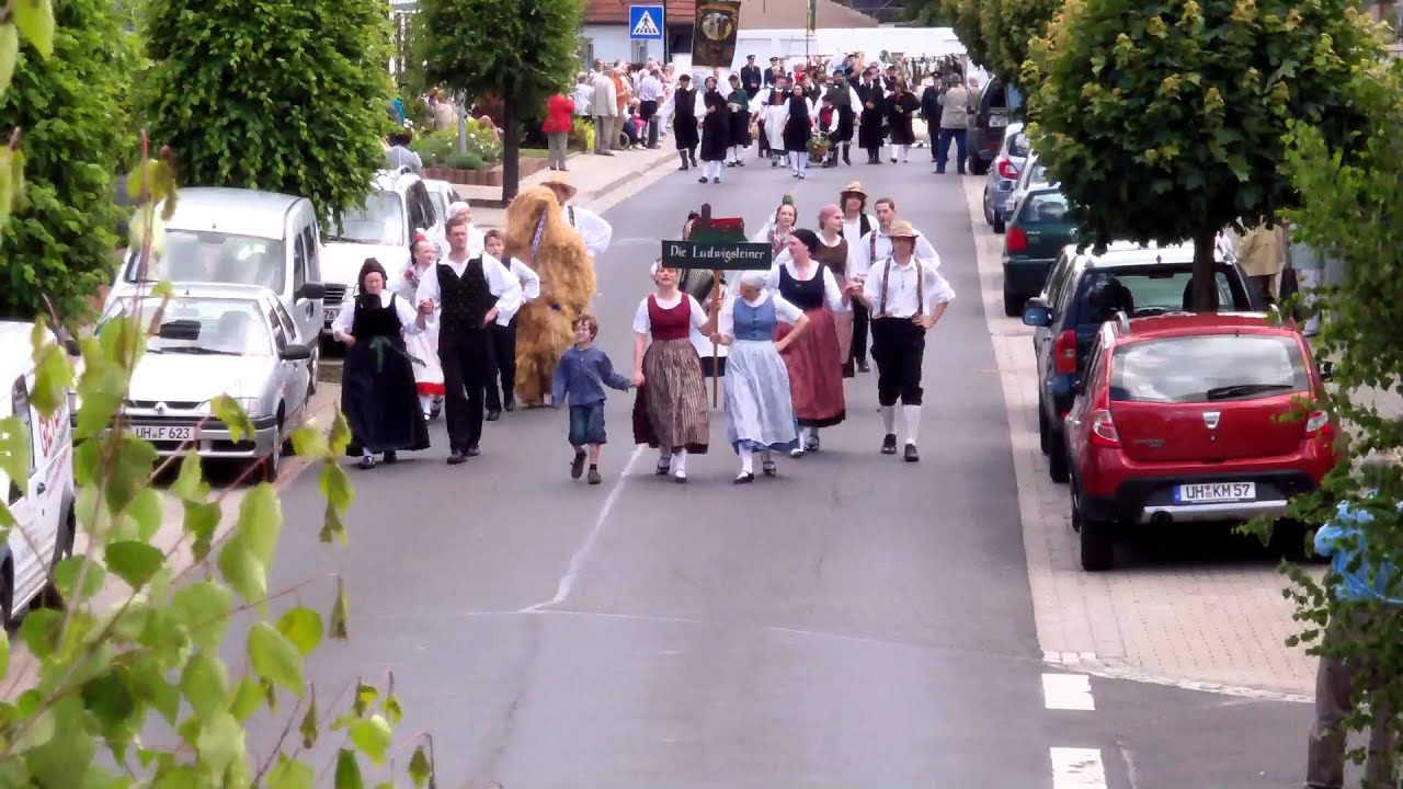 Oberdorla Trachtenfest 17.06.2012 - Festumzug