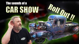 Sounds of Hot Rods Muscle Cars & Custom Trucks, Car & Bike show roll out