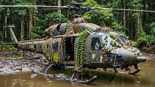 How Engineers Rescued a Completely Rusted Helicopter Back to Life