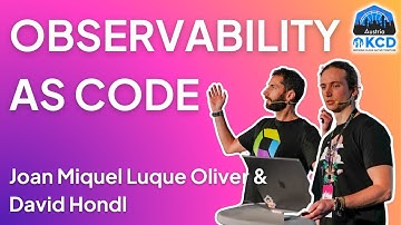 Observability as Code - DIY with Crossplane | Joan Miquel Luque Oliver & David Hondl