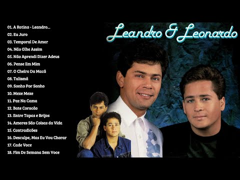 Leandro e Leonardo - 30 Grandes Sucessos Românticas Antigas