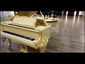 Baroque baby grand piano