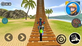 Motocross Beach Bike Stunt Racing Game - #6 Motor Racer Game Android Gameplay screenshot 5