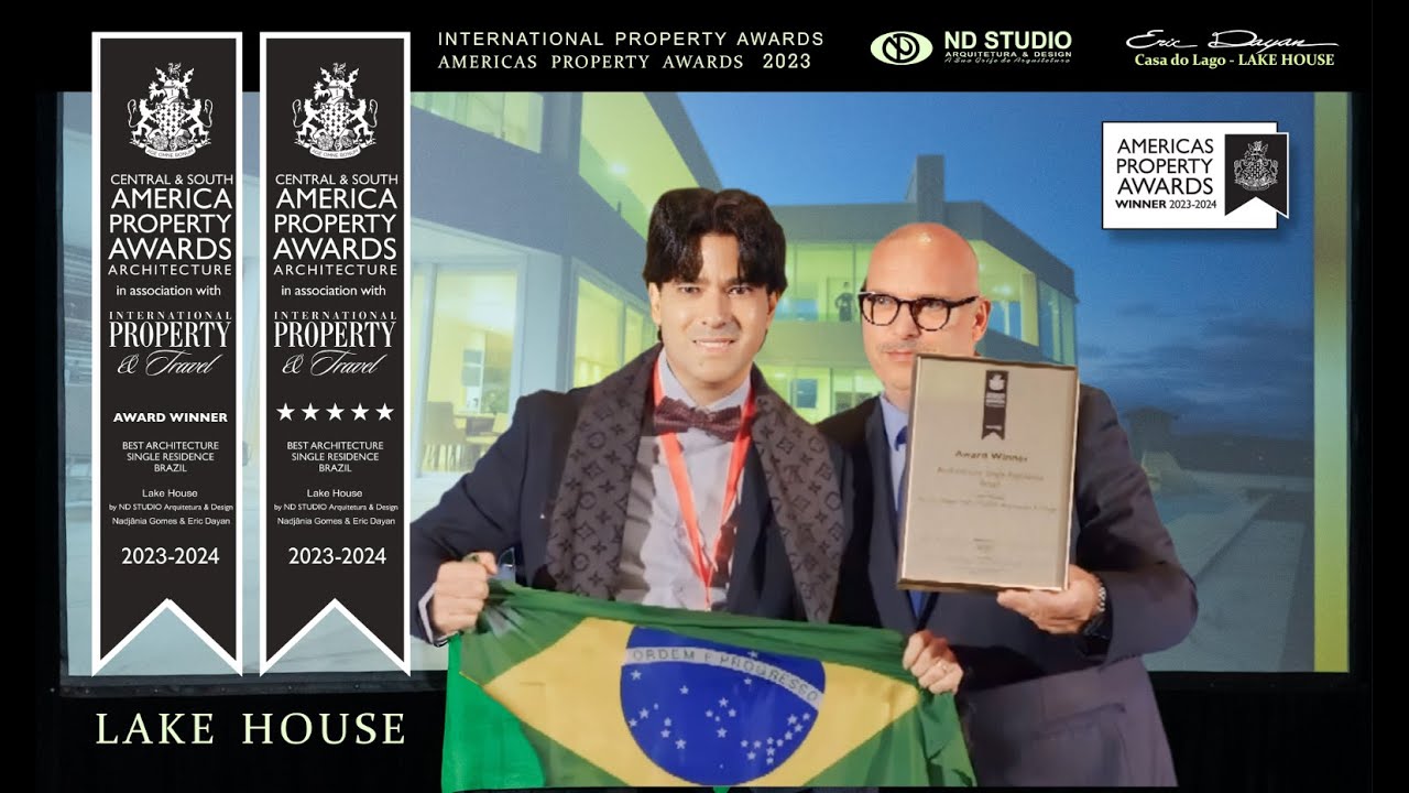 Architecture Single Residence - Lake House by Eric Dayan - ND STUDIO Americas Property Awards Winner