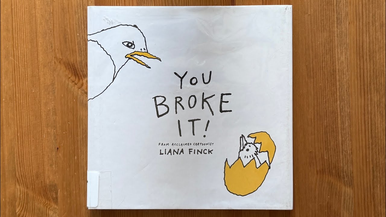 Ash jr reads You Broke It by Liana Finck - YouTube