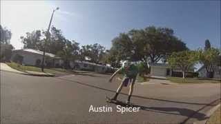 [Longboarding] Austin Spicer Throwaway Clips