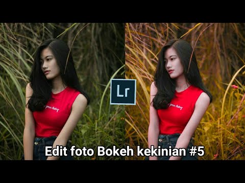 Edit foto  Bokeh kekinian  5 menggunakan Adobe Lightroom di 