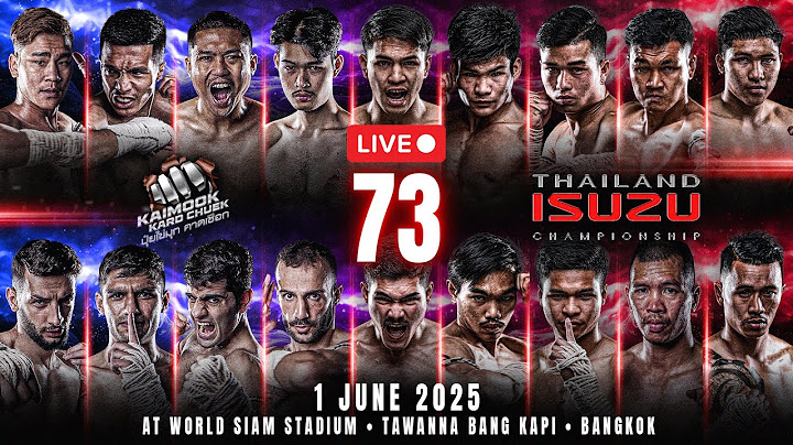 🔴 LIVE THAI FIGHT LEAGUE #73 | 1 June 2025