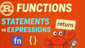🦀 Rust Functions Explained 🚀 | Statements vs Expressions Made Easy | Rust Tutorial #3