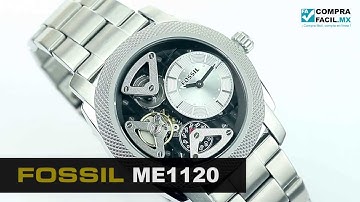 Reloj Fossil ME1120 - Skeleton - Automático - CompraFacil.mx