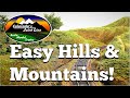 How to Make Easy Hills & Mountains for Model Train Layouts and Dioramas