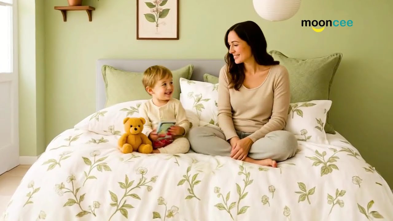 Mooncee Premium Printed Bedsheets UAE | Soft Cotton Bedding Sets for Everyday Comfort