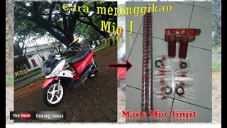 Modif Mio Jinjit || Semi Trail low Budget