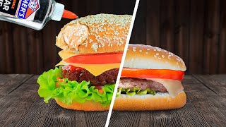Alimentos Em Comerciais Versus Na Vida Real