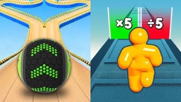 Going Balls + Tall Man Run - All Level Gameplay Android,iOS - NEW MOD APK UPDATE GAMEPLAY