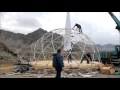 9m Dome Instalation process movie