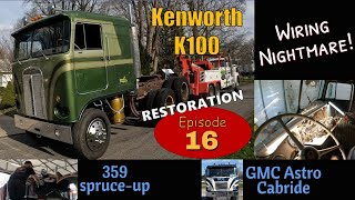 Kenworth K100 Resto Episode 16 / GMC Astro Cabover ride