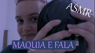 VOCÊ VAI APAGAR COM ESSE VÍDEO: ASMR MAQUIA E FALA - Soft Spoken screenshot 3