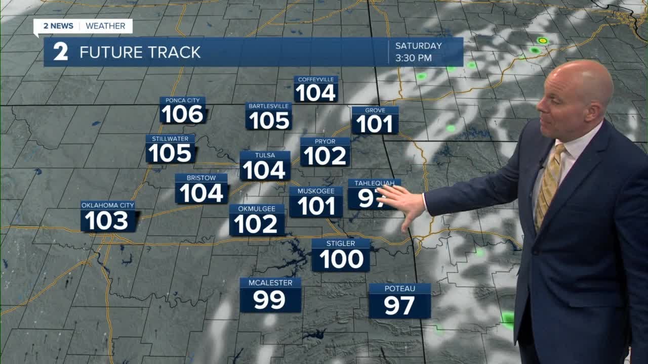 Isolated Storms Today, Staying Hot - YouTube