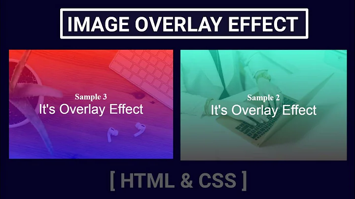 Image Overlay Effect with CSS | CSS Color Overlay For Background Images