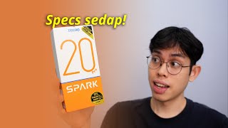 Kenapa tak ramai perasan fon ni?! - Tecno Spark 20 Pro