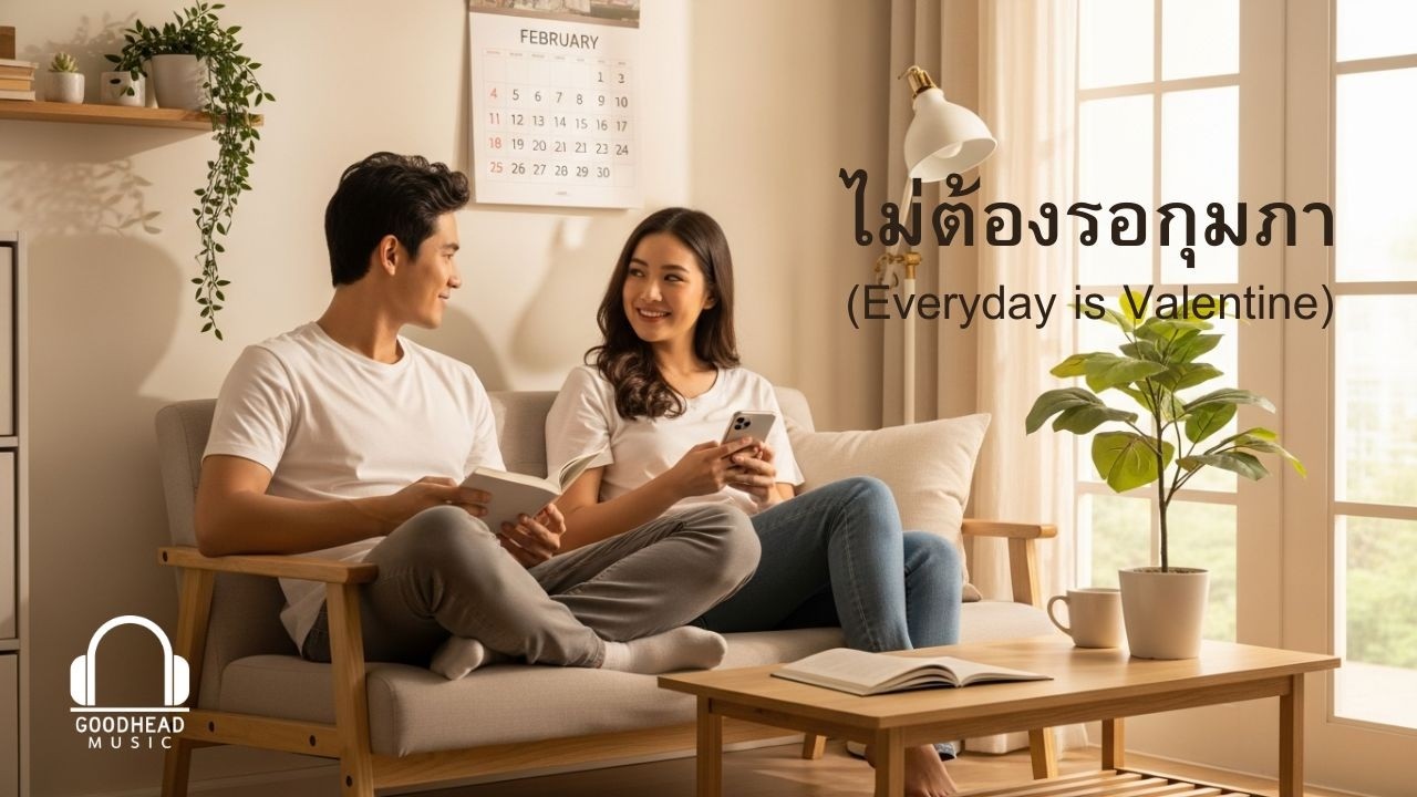 🎵 ไม่ต้องรอกุมภา (Everyday is Valentine)  : เพลงรักอบอุ่นสำหรับทุกวัน |  GOODHEAD MUSIC #valentine