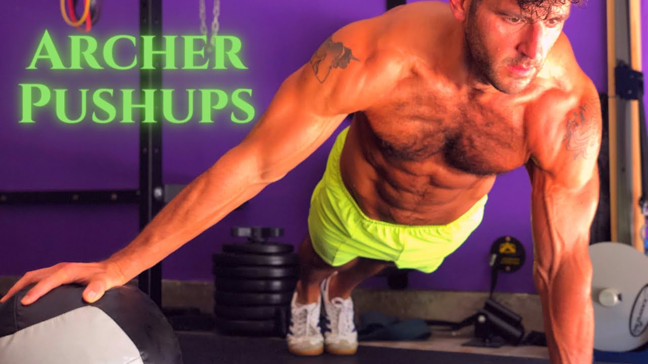 💪The Best Pushup for Size & Strength Archer Pushups BJ Gaddour