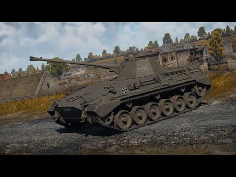 Видео: Begleitpanzer 57 ЕЩЕ ЧТО-ТО МОЖЕТ в War Thunder