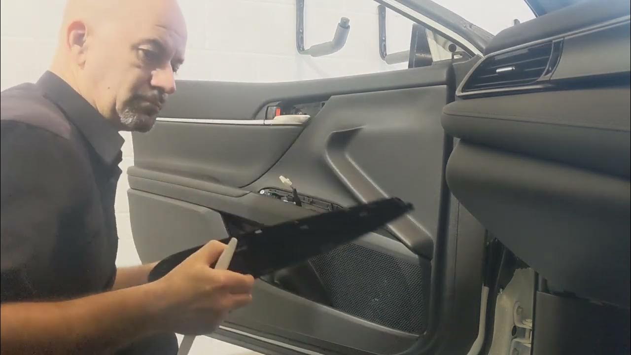 2022 Toyota Camry front door trim removal - YouTube