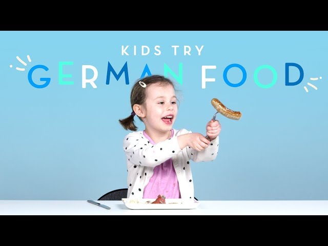 Kids Try German Food | Kids Try | HiHo Kids