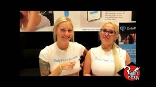 Only Phones Models Alura Rose & Riley Rays at AVN 2025