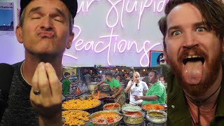 Indian street food -  Indian street food in Ahmedabad, India REACTION!!!