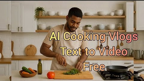 Create AI Viral Cooking Vlogs In Minutes! Text to Video