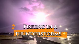 Fishing in a Strom#fishing #storm #lurefishing #jigging #galveston #texas