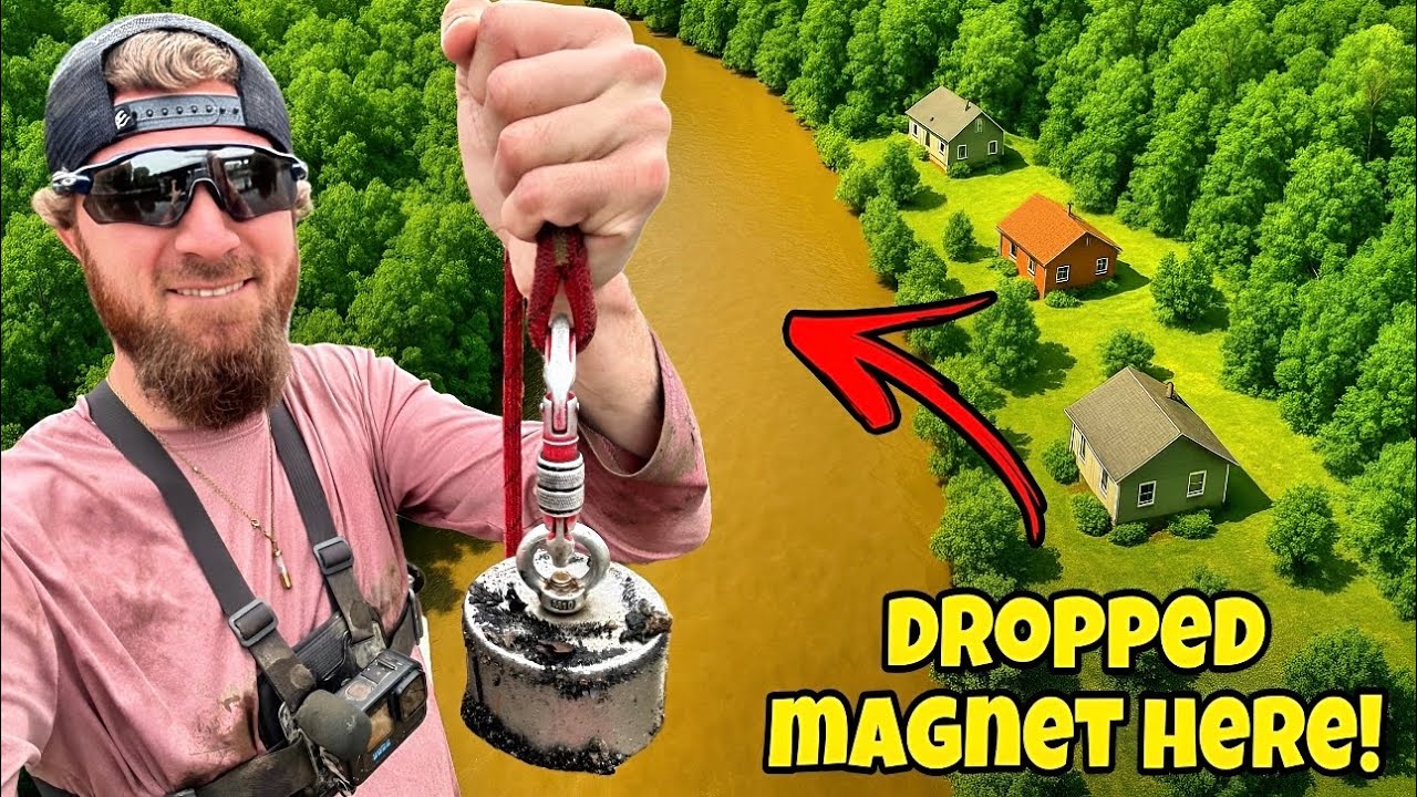 This Seemed Like Just Another River… I Was WRONG! (Magnet Fishing)