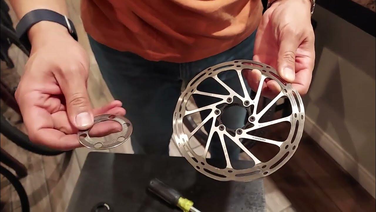 How to Convert 6bolt Disc Rotor to Fit Centerlock Mount Hub in 5