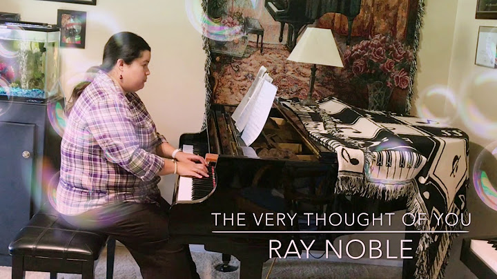 The Very Thought of You Piano version - Piano performance video thumbnail