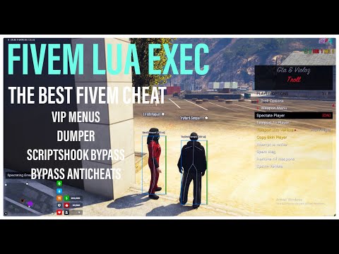 FiveM Lua Exec / Scripthook Bypass/ Dumper/ Vips Menus / Anticheat Bypass / Working Undetected 100%