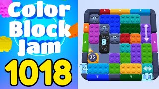 Color Block Jam Level 1018 Solution