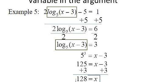 Unit 10 Lesson 6 Solving Logarithmic Equations audio