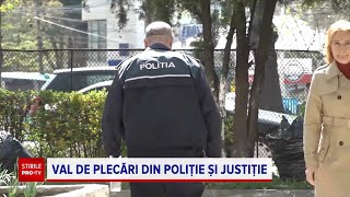 Val istoric de pensionări din Poliția Română