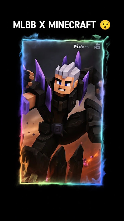 MLBB x MINECRAFT 😦 #shorts #mlbb #minecraft