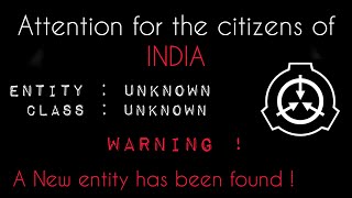 Entity In India - Scp Foundation