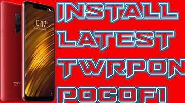 INSTALL LATEST TWRP ON POCO F1 I SUNIL RAWAT