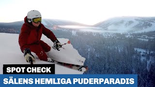 Sälens hemliga offpist-skidåkning