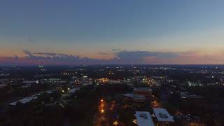 Greenville Eclipse passes over 2017 - Phantom 3 Drone style!