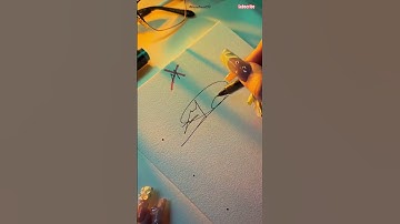 #SignatureArtist #brindhaart30 #logo #autograph #signature #monogram #shorts  #art #youtubeshorts