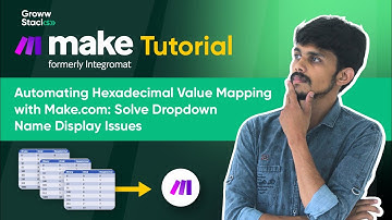 Automating Hexadecimal Value Mapping with Make.com: Solve Dropdown Name Display Issues