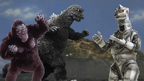 Showa Godzilla and King Kong (1967) vs. Showa MechaGodzilla